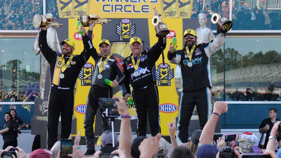 NHRA Gatornationals winners 2017