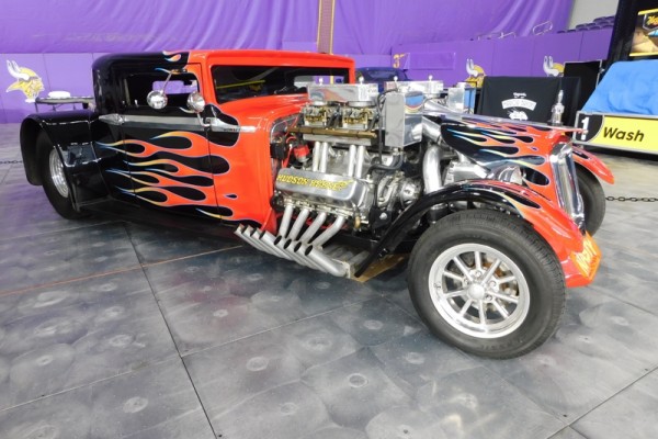 twin engine hot rod from 2017 Minneapolis world of wheels