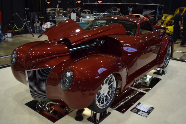 custom mirage show car at large isca event