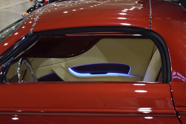 interior lighting in custom mirage show car