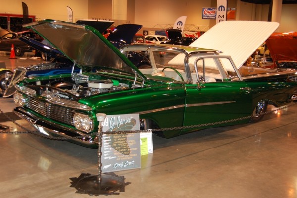 lowered custom chevy el camino from Omaha World of Wheels 2017