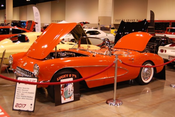 1957 chevy corvette from Omaha World of Wheels 2017