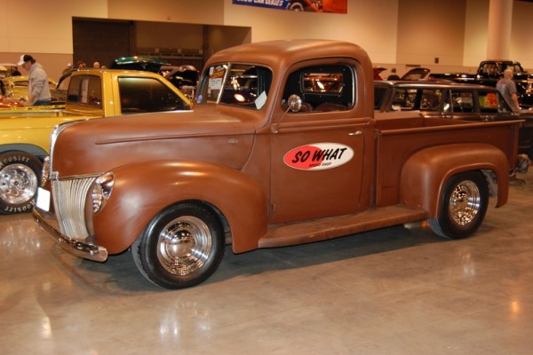 vintage hot rod pickup truck from Omaha World of Wheels 2017