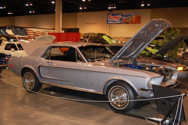 early first gen ford mustang from Omaha World of Wheels 2017