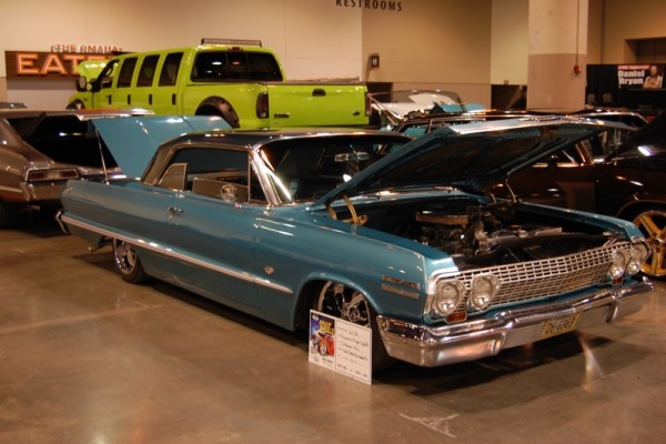 lowrider chevy impala hardtop from Omaha World of Wheels 2017