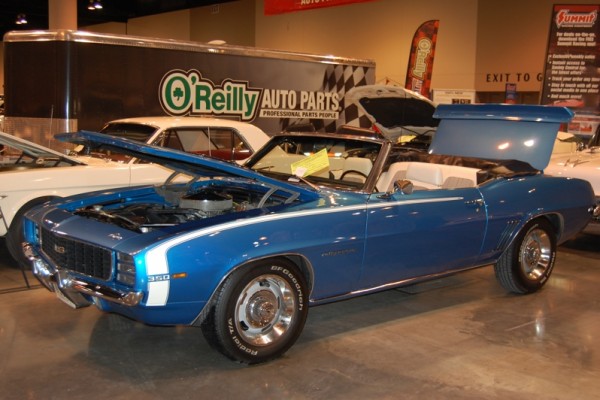 1969 chevy camaro rally sport convertible rs from Omaha World of Wheels 2017
