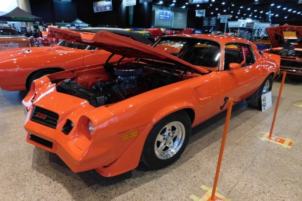 second gen orange chevy camaro z28 from Winnipeg world of wheels 2017