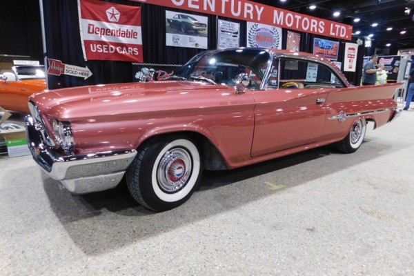 vintage Chrysler show car from Winnipeg world of wheels 2017