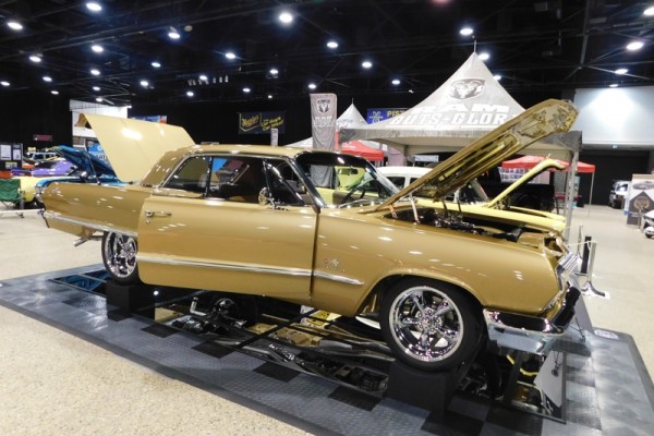 chevy impala custom show car from Winnipeg world of wheels 2017