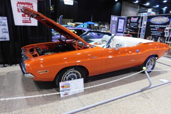 dodge challenger convertible from Winnipeg world of wheels 2017