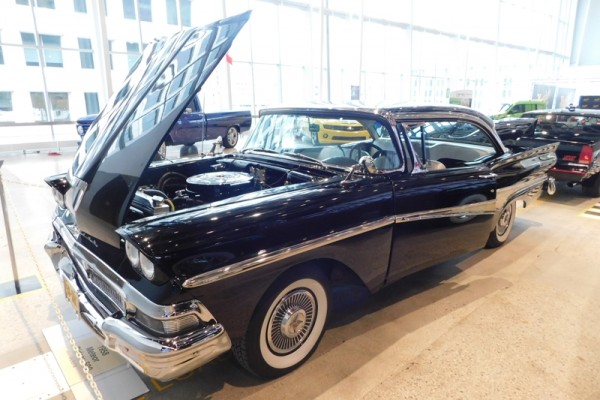 ford black coupe from Winnipeg world of wheels 2017