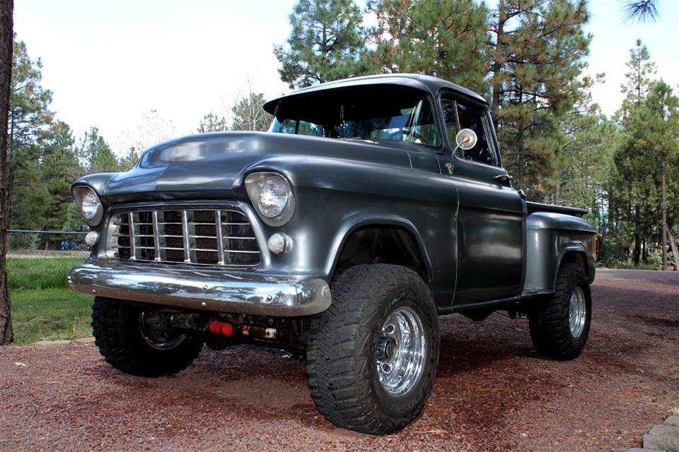 1955 chevy NAPCO conversion 4x4 truck