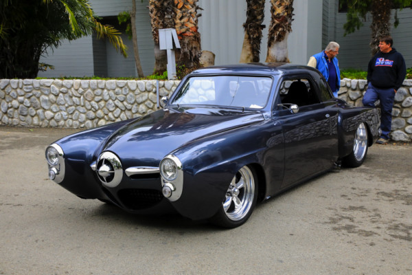 bullet nose studebaker coupe hot rod