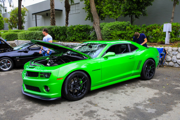 green fifth gen camaro