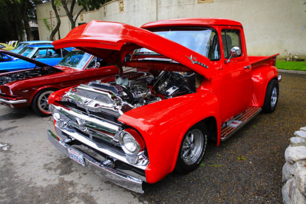 vintage ford f100 show truck