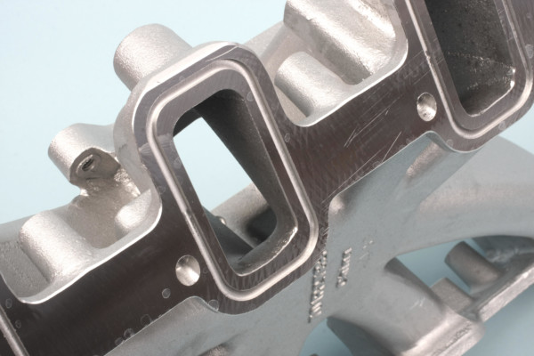 intake ports on a manifold