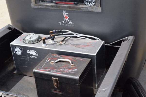 1928 ford rat rod truck fuel cell
