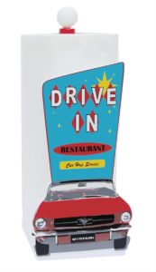 mustang paper towel holder