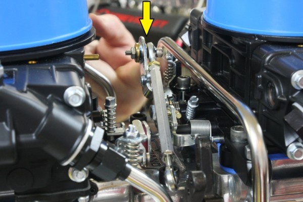dual carb linkage heim joint