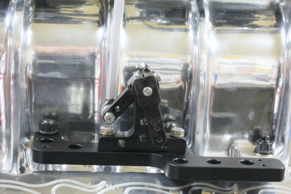 dual carb linkage lever arm