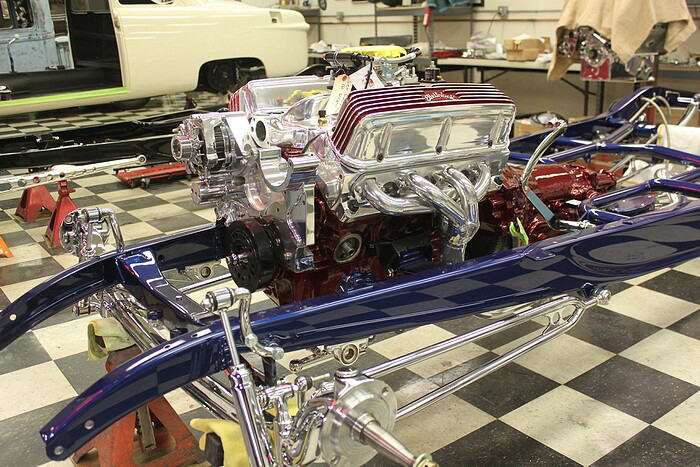 Engine on Frame