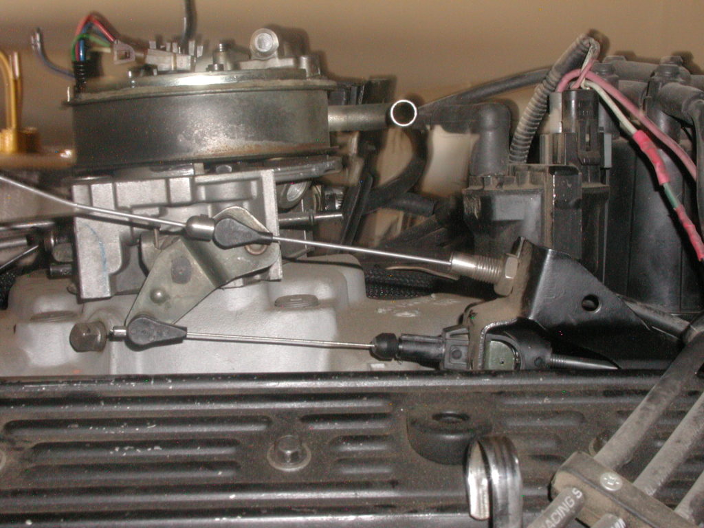 tv cable adjustment carburetor