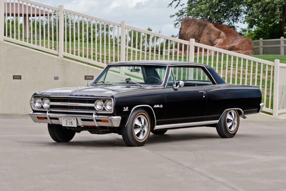 1965 Chevy Chevelle SS Z16 black