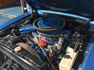 1968 1/2 Cobra Jet Mustang engine