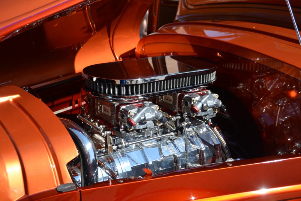 1937 Chevy Truck Street Rod, Engine