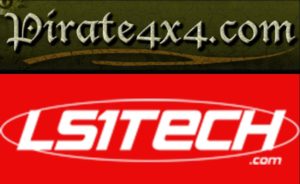 LS1 Tech and Pirate 4x4 Logos