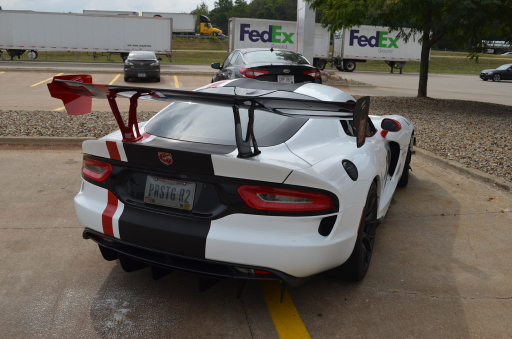 Dodge Viper ACR, Rear