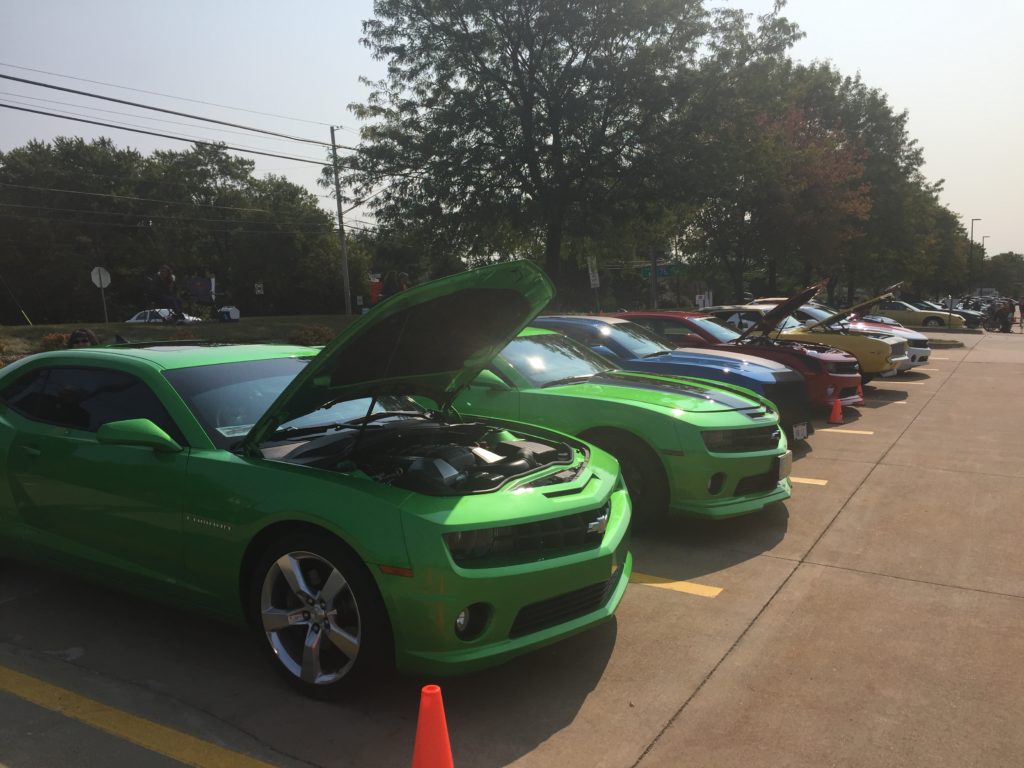 Camaros at Car Show