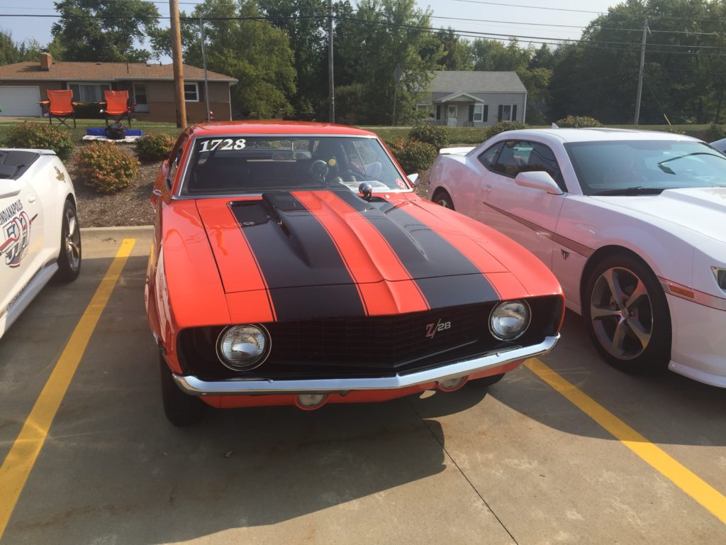 Camaro, 1st-Gen, Orange and Black