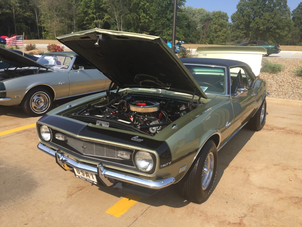 Camaro, 1st-Gen, Green and Black