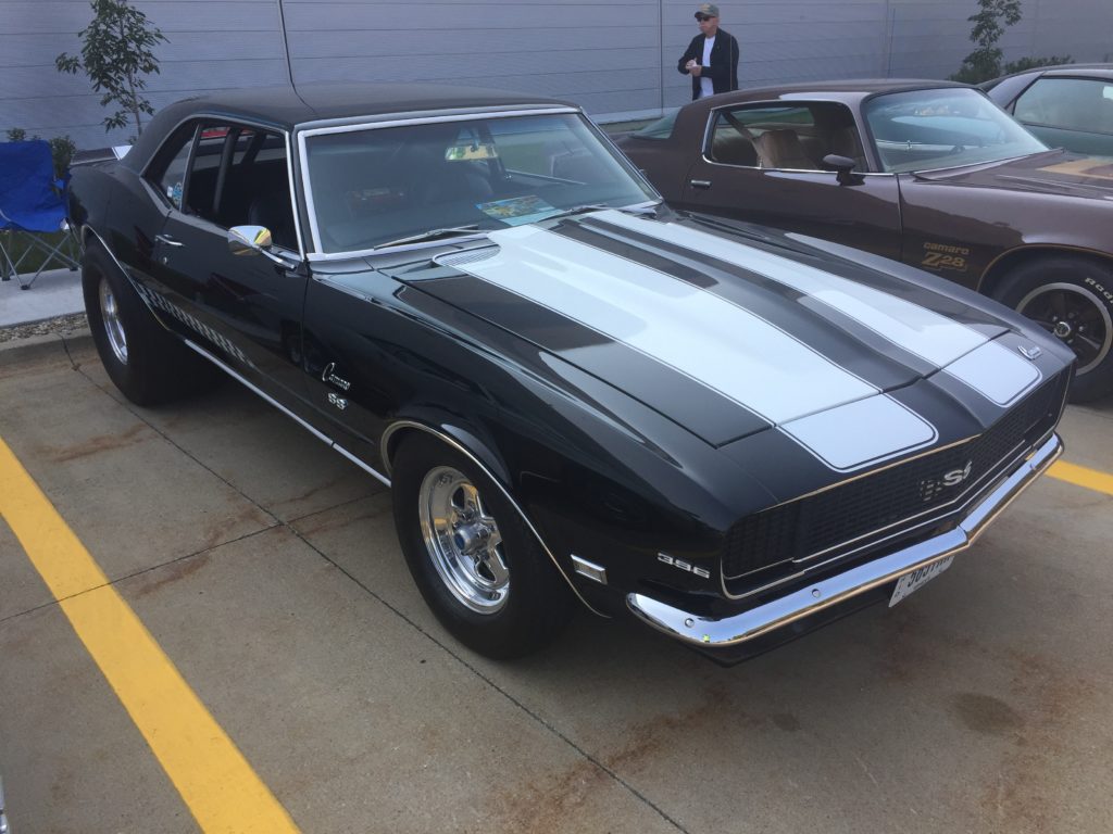 Camaro, 1st-Gen, Black and White