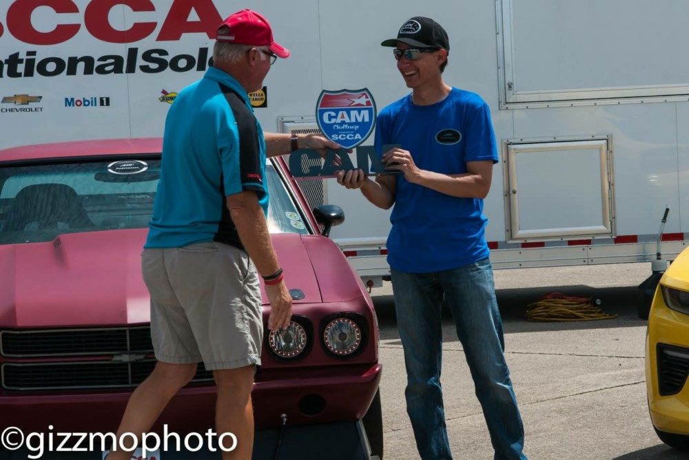 Matthew Braun and his Chevy Chevelle at the SCCA 2017 CAM Challenge