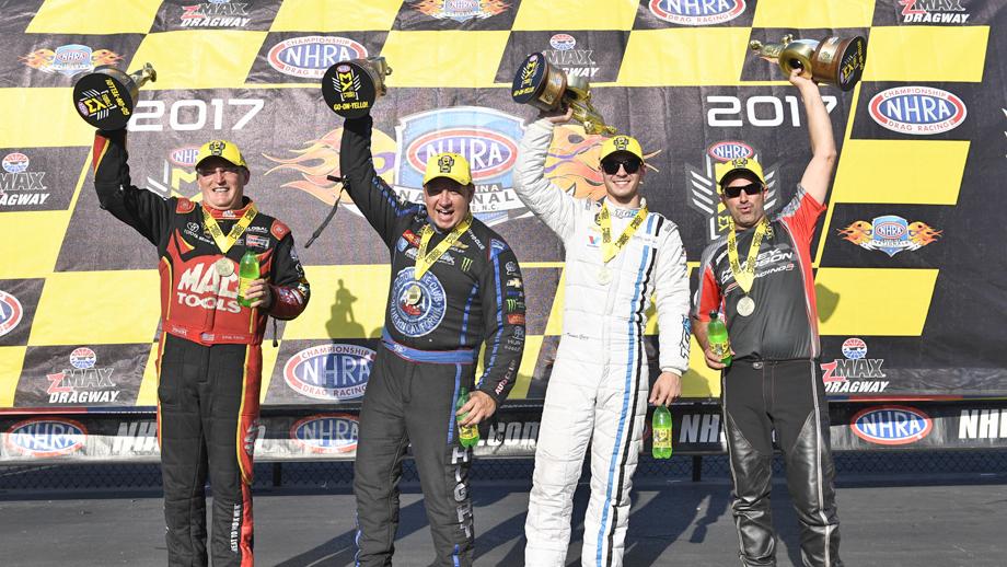 NHRA Carolina Nats winners 2017