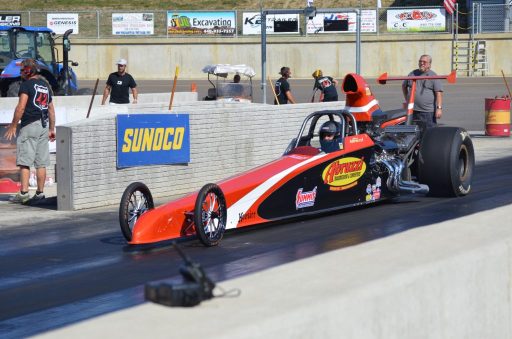 IHRA Drag Racer at Dragway 42, Abruzzi Dragster