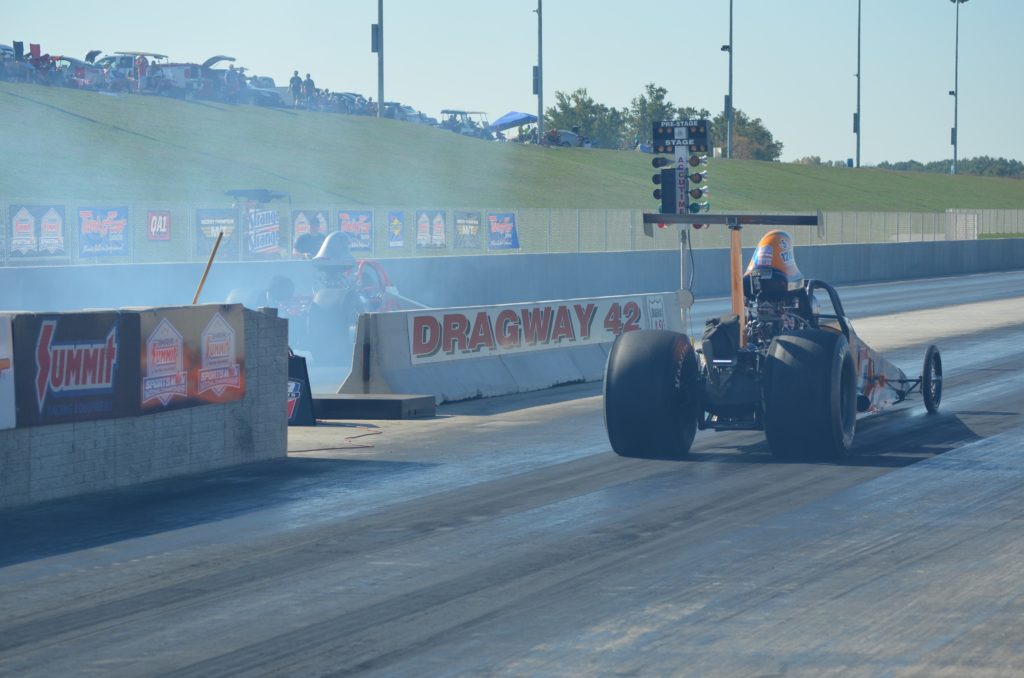 IHRA Drag Racer at Dragway 42, Dragster Launch