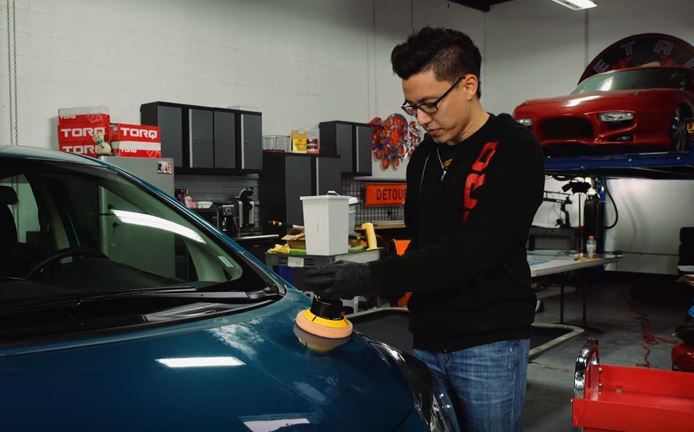 Using a Polisher on Automotive Paint