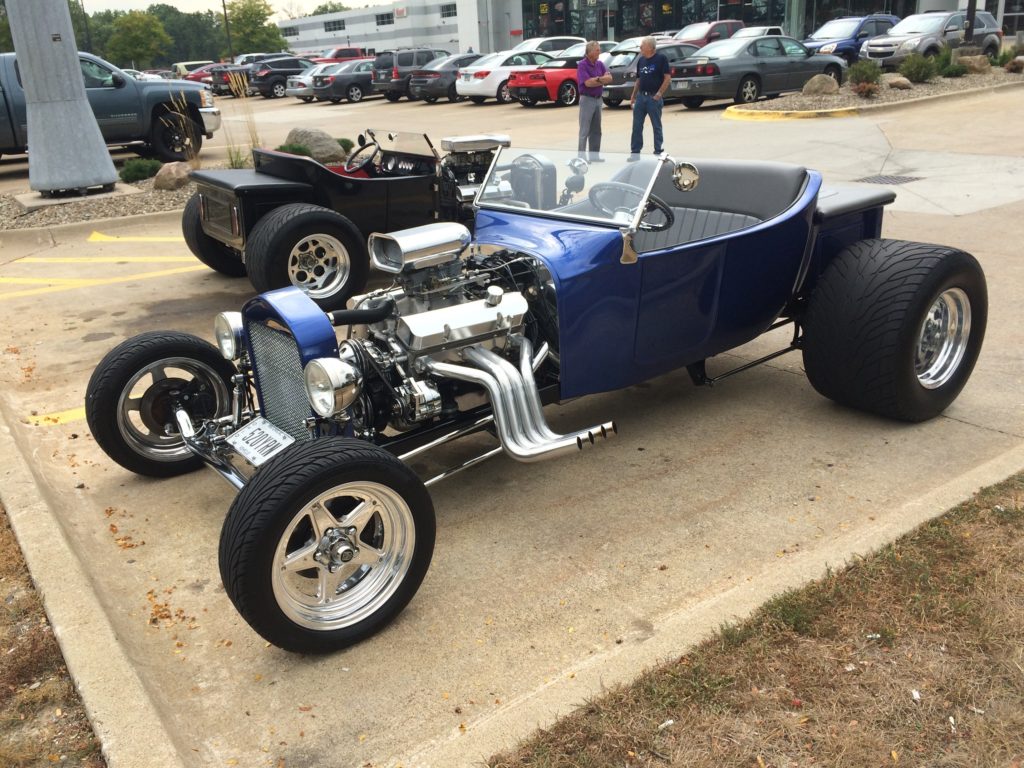Ford T-Buckets, Pair, Blue and Black