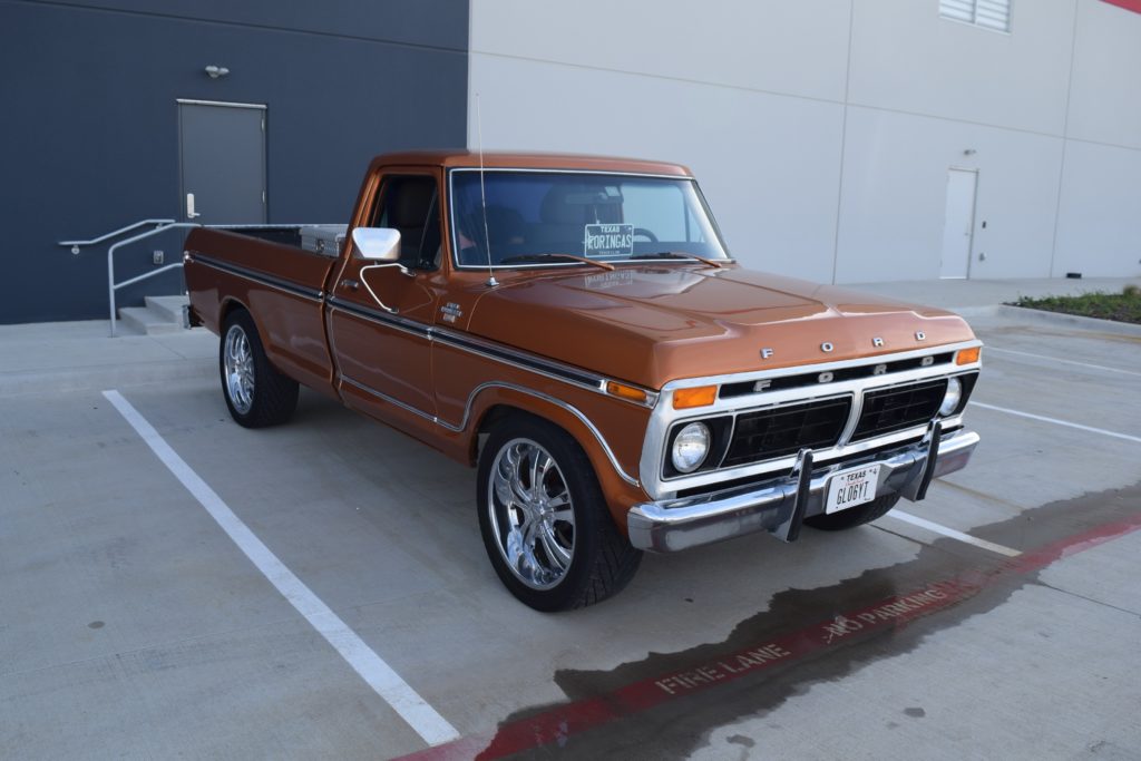 Vintage Ford F-Series Truck, Copper