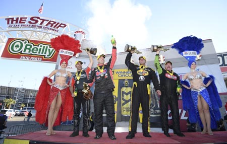 NHRA Vegas Winners