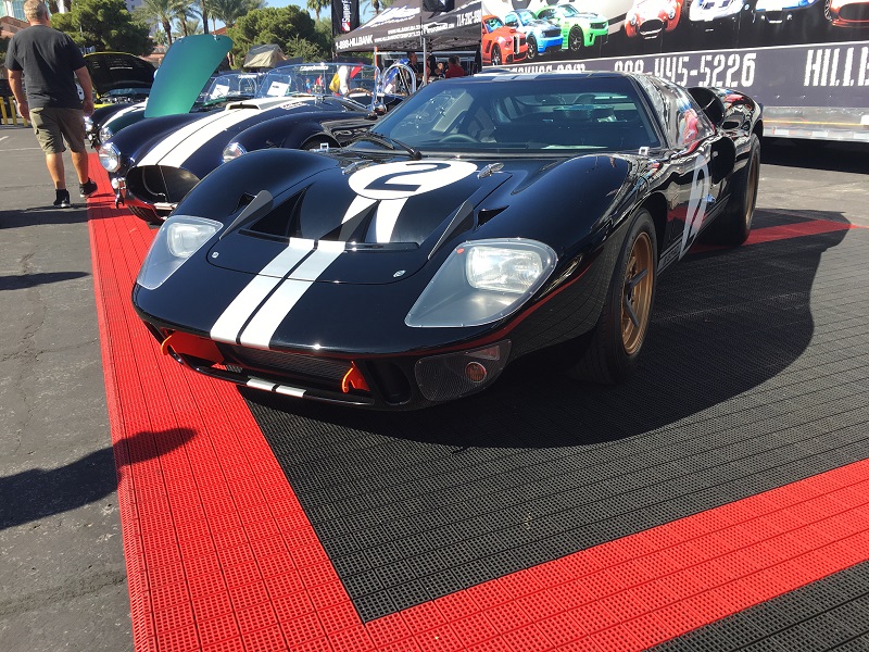 ford gt-40 on display at sema 2017
