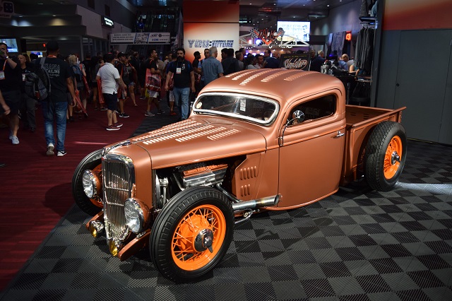 1936 ford pickup custom show truck at sema 2017