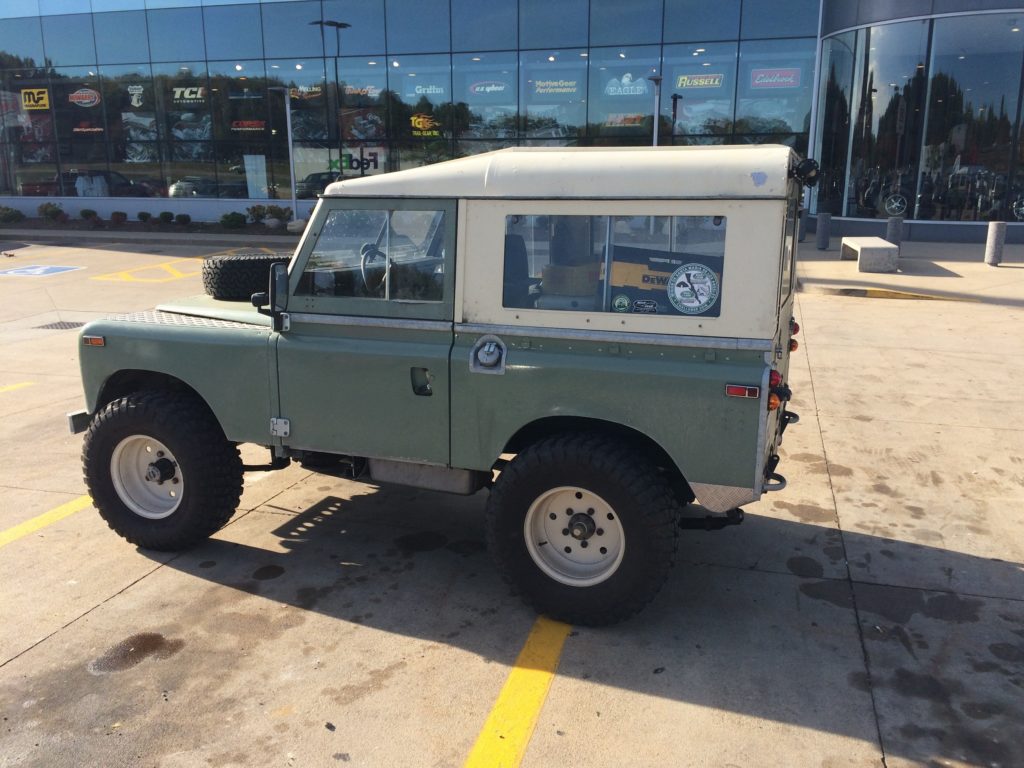 Land Rover Series 3, Driver Side Rear