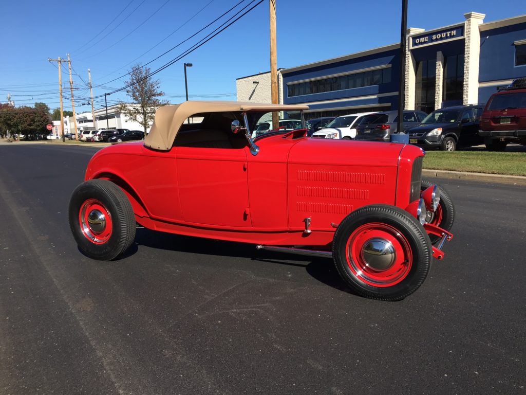 1932 Ford Roadster, Red POR-15 Exterior