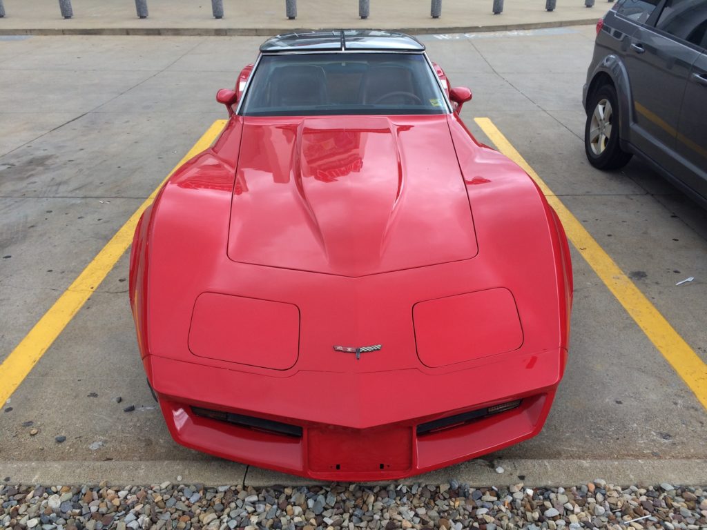 1980 Corvette Head On