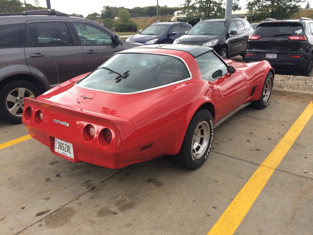 1980 Corvette Rear passenger Side