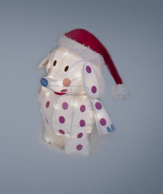 spotted elephant from island of misfit toys lighted lawn ornament